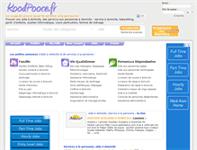 Tablet Screenshot of koodpooce.fr