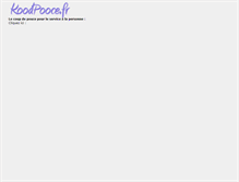 Tablet Screenshot of job-etudiant.koodpooce.fr